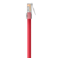 Belkin A3L791-02-RED Cat5e Patch Cable - RJ-45 Male - 2 ft - Red
