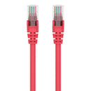 Belkin A3L791-02-RED-S Cat5e Patch Cable - RJ-45 Male - 2ft - Red