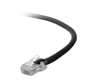 Belkin A3L791-04-BLK Cat5e Patch Cable - RJ-45 Male - 4ft - Black