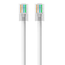 Belkin A3L791-04-WHT Cat5e Patch Cable - RJ-45 Male Network - 4ft - White