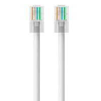 Belkin A3L791-04-WHT Cat5e Patch Cable - RJ-45 Male Network - 4ft - White