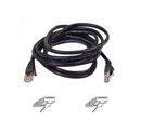 Belkin A3L791-20-BLK-S Patch Cord - RJ-45 Male - 20ft - Black
