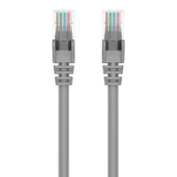Belkin A3L791-20-S Cat5e Patch Cable - RJ-45 Male - Molded - 20ft - Gray