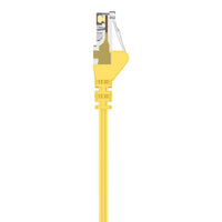 Belkin A3L791-20-YLW-S Cat5e Patch Cable - RJ-45 Male Network - 20ft - Yellow