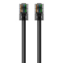 Belkin A3L791-25-BLK Cat5e Patch Cable - RJ-45 Male Network - 25ft - Black