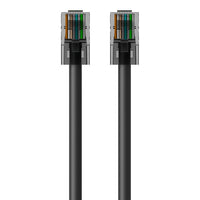 Belkin A3L791-25-BLK Cat5e Patch Cable - RJ-45 Male Network - 25ft - Black