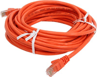 Belkin A3L791-25-ORG-S Cat5e Patch Cable - RJ-45 Male Network - 25ft - Orange