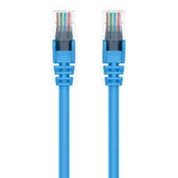 Belkin A3L791-30-BLU-S Cat5e Patch Cable - RJ-45 - Male - 30 ft - Blue