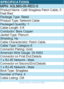 Belkin A3L980-05-RED-S Cat6 Patch Cable - RJ-45 Male Network - 5ft - Red
