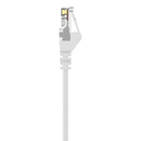 Belkin A3L980-07-WHT-S Cat6 Cable - RJ-45 Male - 7ft - Stranded - White