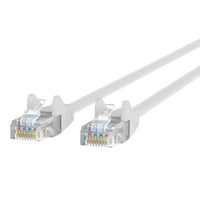 Belkin A3L980-07-WHT-S Cat6 Cable - RJ-45 Male - 7ft - Stranded - White