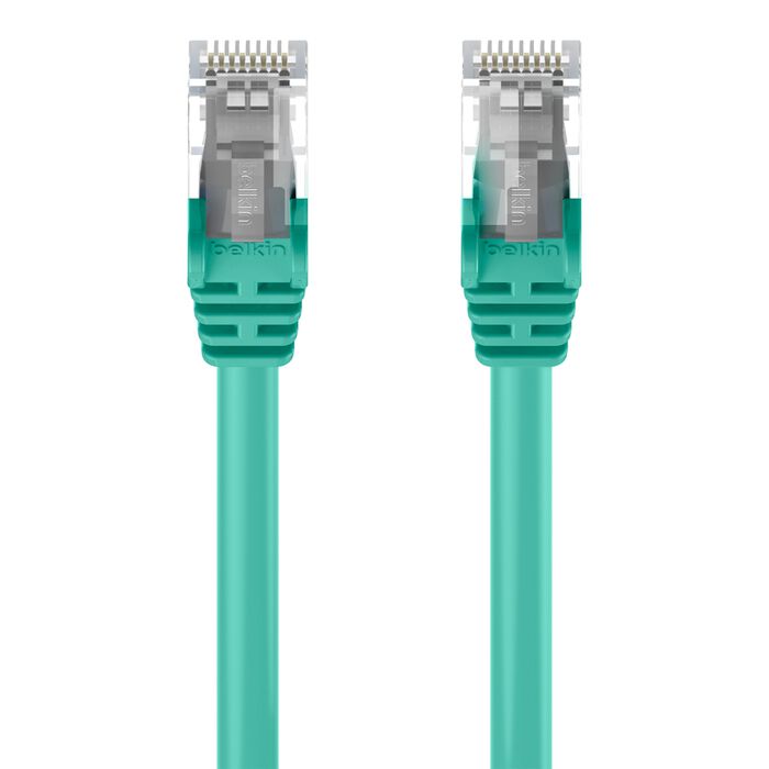 Belkin A3L791B25-GRN-S Cat. 5e Patch Cable - RJ-45 Male - 25ft - Green
