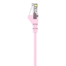 Belkin A3L980-25-PNK-S High Performance Cat. 6 UTP Patch Cable - 25ft - Pink