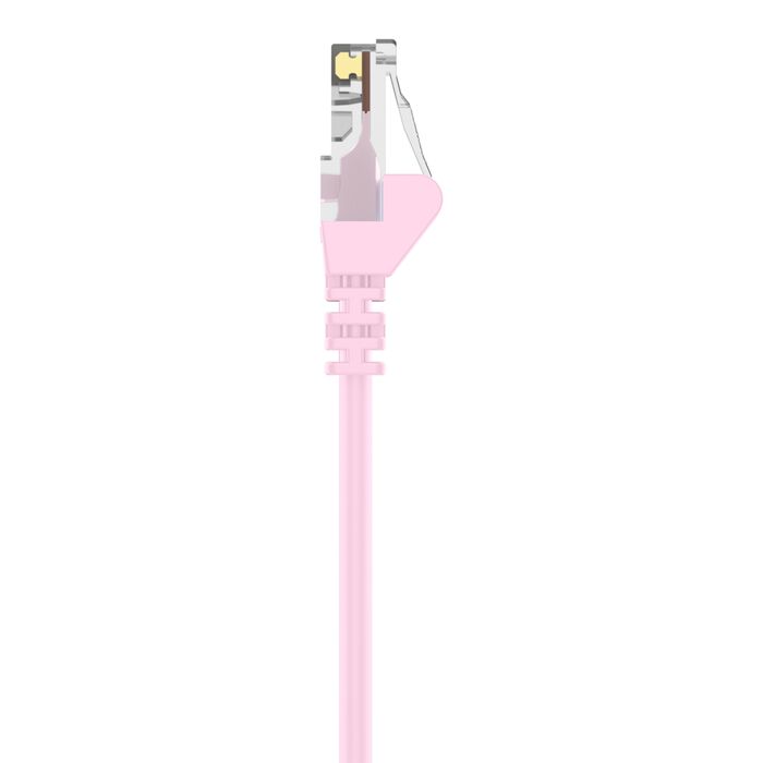 Belkin A3L980-25-PNK-S High Performance Cat. 6 UTP Patch Cable - 25ft - Pink