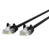 Belkin A3L980-30-BLK-S Cat. 6 UTP Patch Cable - RJ-45 Male - 30ft - Black