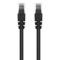 Belkin A3L980-30-BLK-S Cat. 6 UTP Patch Cable - RJ-45 Male - 30ft - Black