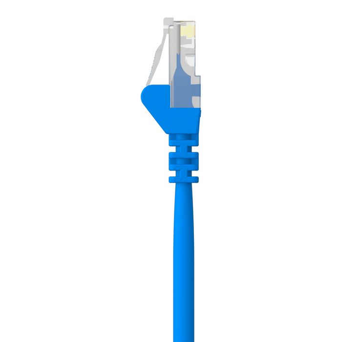 Belkin A3L980B14-BLU-S Cat.6 Snagless Patch Cable - RJ-45 - 14ft - Blue
