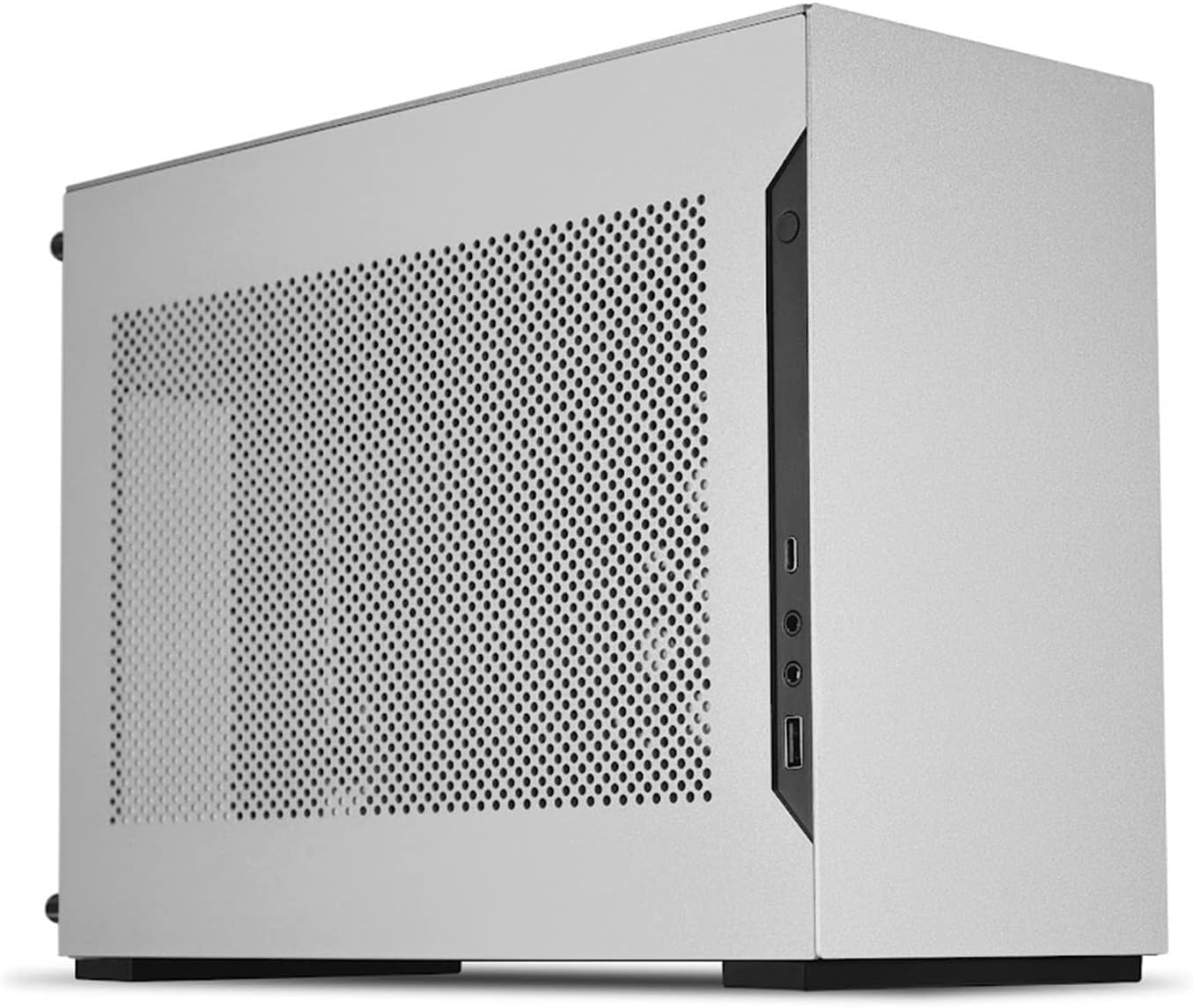 Lian Li A4-H2O A4 SILVER - Small case - mini ITX - no power supply - Silver