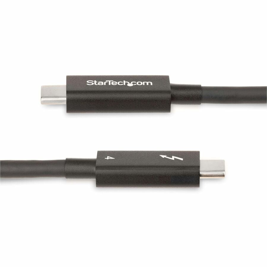 StarTech A40G2MBTB4CABLE 6ft (2m) Active Thunderbolt 4 Cable, 40Gbps - Black