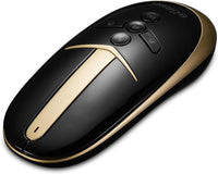 Bornd A50 BLACK - Mouse - laser - 8 buttons - wireless - 2.4 GHz - 1600 dpi