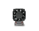 Dynatron A56 Fan Aluminum Heatsink w Heat Pipes & Side Fan for Socket AM4 AM5