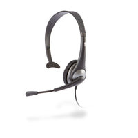 Cyber Acoustics AC-104 Headset - Mono - Mini-phone (3.5mm) - Wired - 7 ft