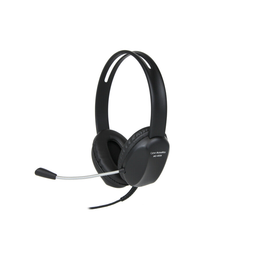 Cyber Acoustics AC-4006 USB Stereo Headset - Wired - Supra-aural