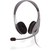 Cyber Acoustics AC-404 Headset - Stereo - Mini-phone (3.5mm) - Wired