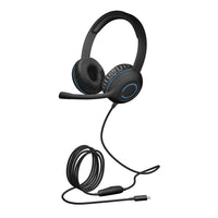 Cyber Acoustics AC-5014 Stereo USB-C Headset - Stereo - USB Type C - Wired