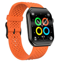 Aurafit AM10B Curved AMOLED Health Sport BT Music Weather Timer Waterproof Watch
