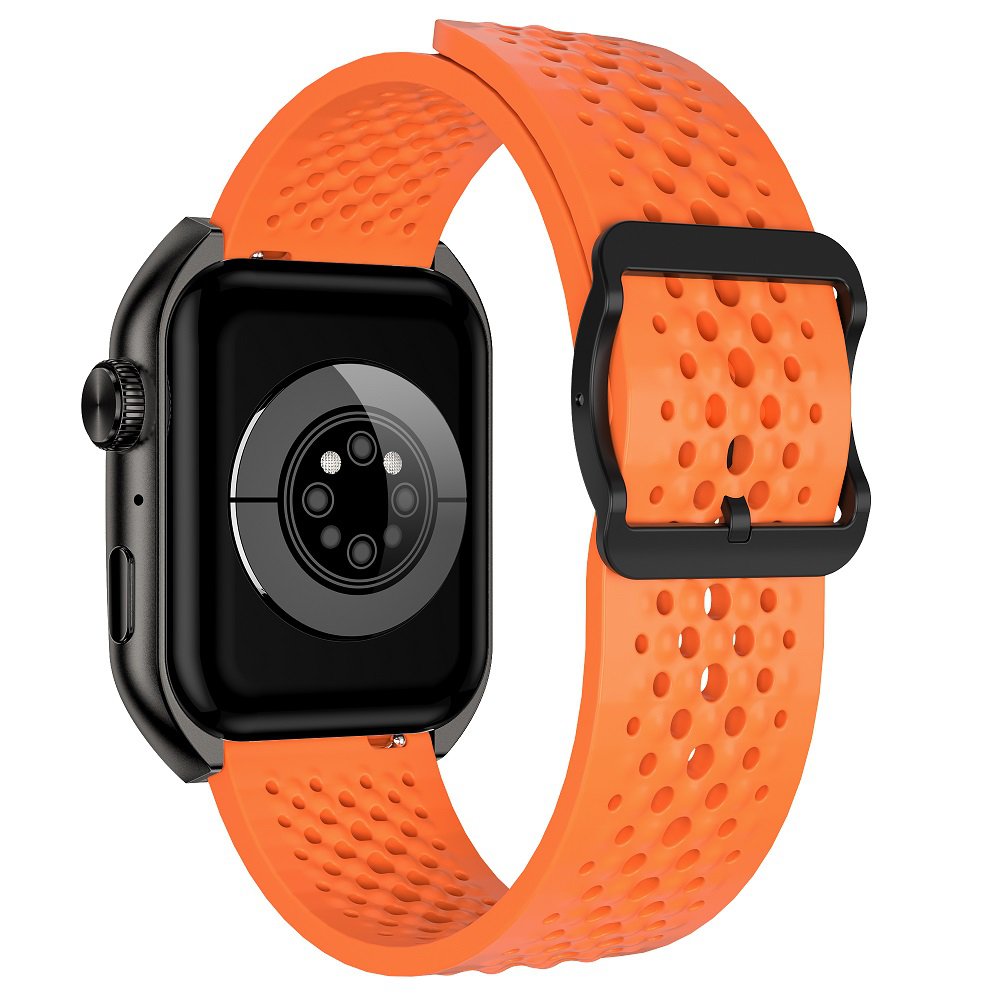 Aurafit AM10B Curved AMOLED Health Sport BT Music Weather Timer Waterproof Watch