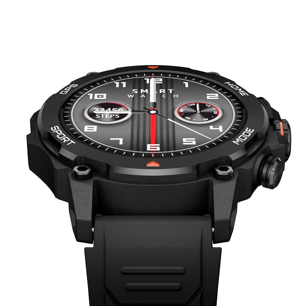 Aurafit G6 AMOLED Rugged GPS Compass Altitude Barometer Health Sport BT Watch