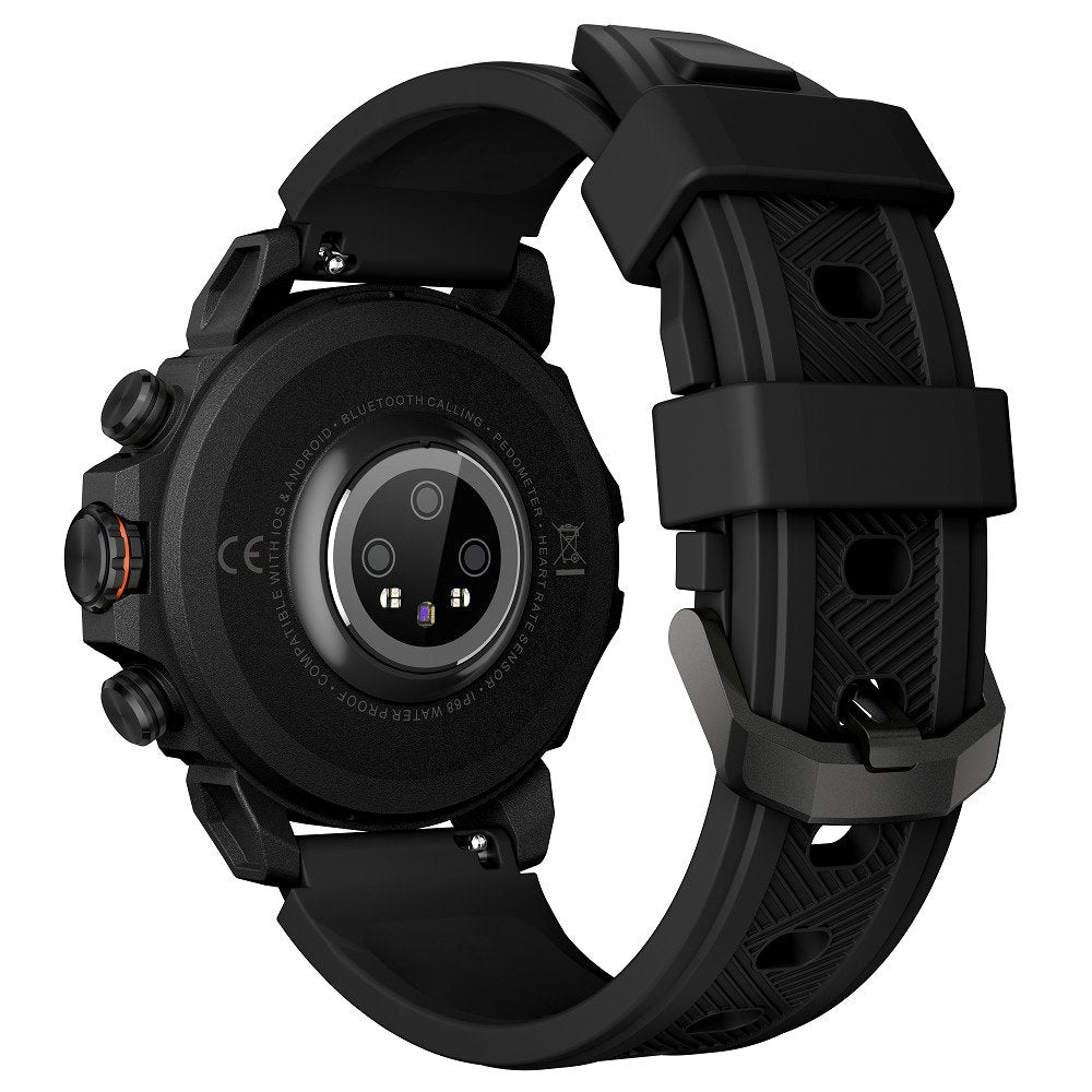 Aurafit G6 AMOLED Rugged GPS Compass Altitude Barometer Health Sport BT Watch