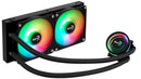 AeroCool ACLA-OA24117.11 Oasis L240 240mm ARGB CPU Liquid Cooler - Black