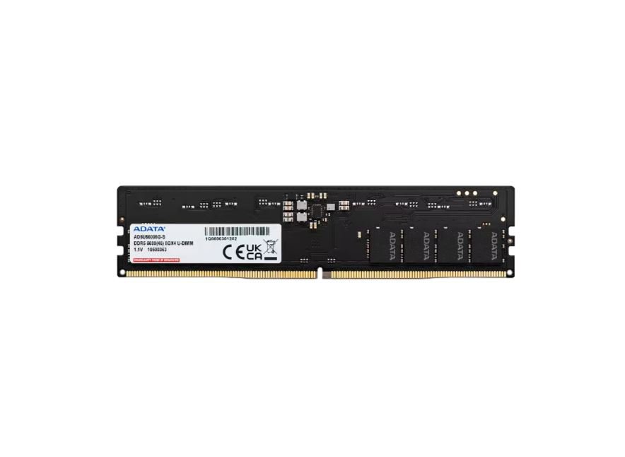 ADATA 8GB DDR5 5600MHz PC5-44800 U-DIMM Desktop Memory CL46 1.1V