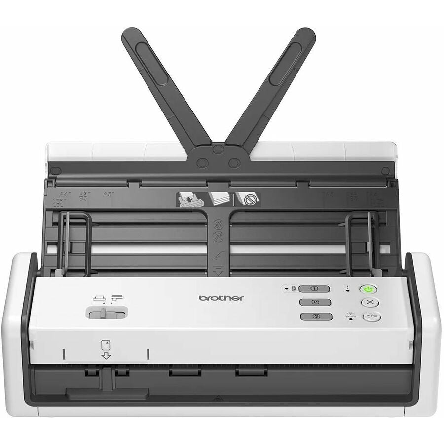 Brother ADS-1350W Large Format Sheetfed Scanner - 600 x 600 dpi Optical
