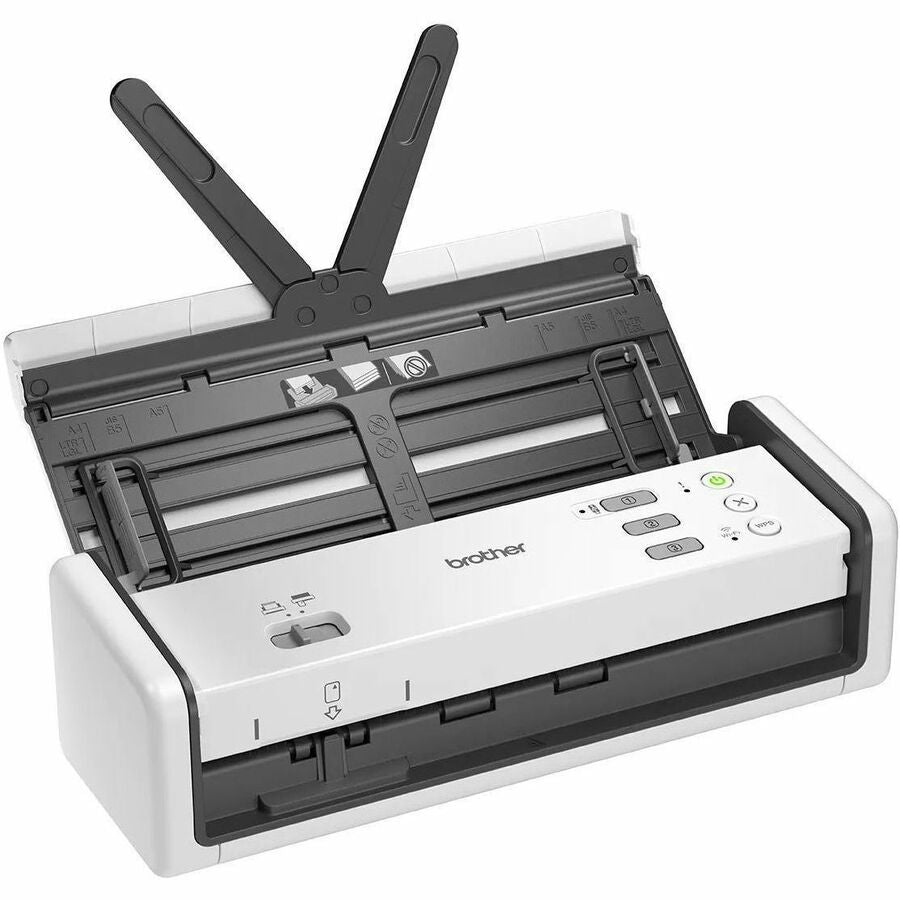 Brother ADS-1350W Large Format Sheetfed Scanner - 600 x 600 dpi Optical