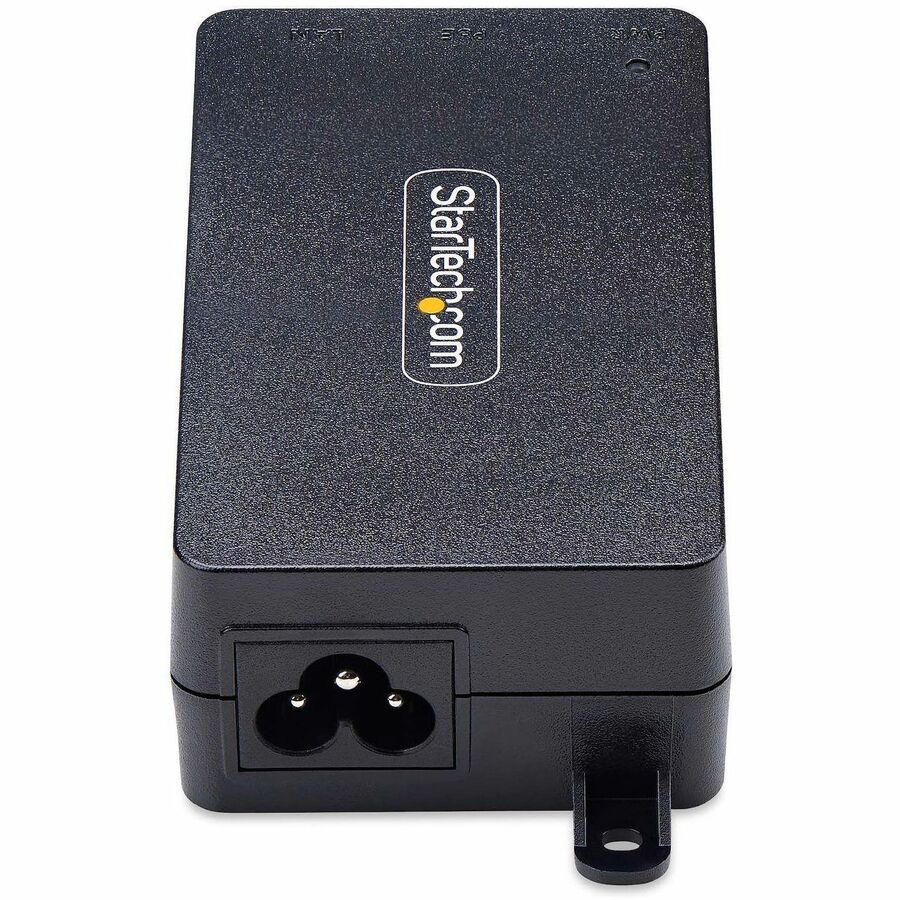 StarTech AF211C-POE-INJECTOR 1-Port Gigabit PoE+ Injector, 10M/100M/1G Ethernet