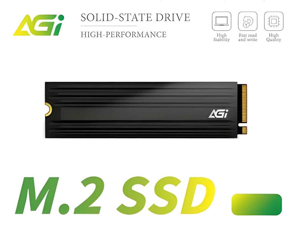 AGi AGI2T0G44AI828 AI828 2TB M.2 2280 PCIe Gen 4x4 NVMe SSD Retail