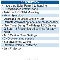 American Hunter AH-SSLNG-KIT 6v Sunslinger Feeder Kit
