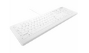 Cherry AK-C8112-US-W/US AK-C8112 Medical Keyboard - Wired - USB Type A