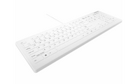 Cherry AK-C8112-US-W/US AK-C8112 Medical Keyboard - Wired - USB Type A