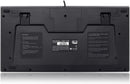 Adesso AKB-110B Mini Keyboard - PS/2, USB - 87 Keys - Black