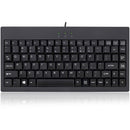 Adesso AKB-110B EasyTouch Mini Keyboard - PS/2, USB - 87 Keys - Black