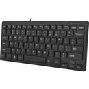 Adesso AKB-111UB SlimTouch Mini Keyboard - USB - 78 Key(s) - Black
