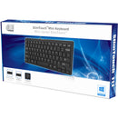 Adesso AKB-111UB SlimTouch Mini Keyboard - USB - 78 Key(s) - Black