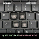 Adesso AKB-140SB Desktop Keyboard with Smart Card Reader -Full-size - 104 Key(s)