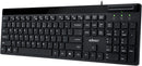 Adesso AKB-140SB Desktop Keyboard with Smart Card Reader -Full-size - 104 Key(s)