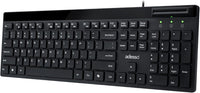 Adesso AKB-140SB Desktop Keyboard with Smart Card Reader -Full-size - 104 Key(s)