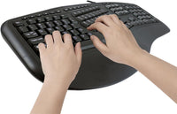 Adesso AKB-150UB Desktop Ergonomic Keyboard - Cable - USB - 105 Key(s)